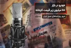 خودرو در بازار ؛ ۱۰۰ میلیون زیر قیمت کارخانه