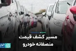 مسیر کشف قیمت منصفانه خودرو