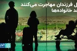 اول فرزندان مهاجرت می‌کنند بعد خانواده‌ها