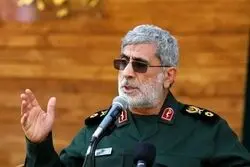 قاآنی: به شما اخطار میدهم!/ خودتان را با مقاومت درگیر نکنید/ باب‌المندب تحت کنترل انصارالله و یمن است