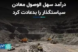 درآمد سهل الوصول معادن سیاستگذار را بدعادت کرد