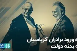 راه ورود برادران کرباسیان به بدنه دولت