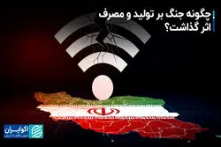 چگونه جنگ بر تولید و مصرف اثر گذاشت؟