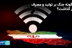 چگونه جنگ بر تولید و مصرف اثر گذاشت؟