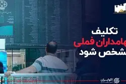 تکلیف سهامداران فملی مشخص شود
