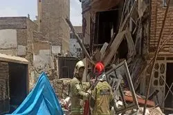 جزییات ریزش ساختمان در یافت‌آباد+فیلم لحظه ریزش 