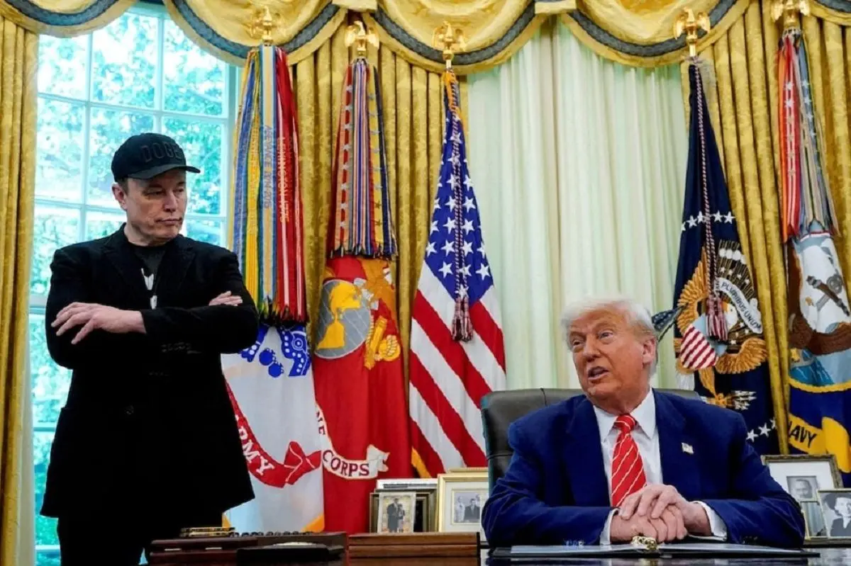 ترامپ حزب سیاسی جدید ماسک را مسخره خواند