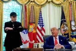 ترامپ حزب سیاسی جدید ماسک را مسخره خواند