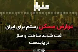 عوارض مسکن رستم برای ایران