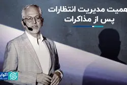 اهمیت مدیریت انتظارات پس از مذاکرات 