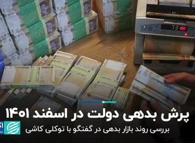 پرش بدهی دولت در اسفند 1401