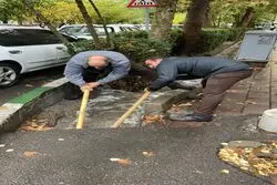  باران آمد خیابان های پایتخت را آب برد

