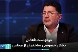 درخواست فعالان بخش خصوصی ساختمان از مجلس