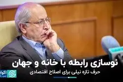 حرف تازه نیلی برای اصلاح اقتصادی/ نوسازی روابط داخلی و خارجی