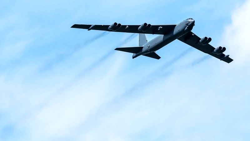 سیگنال صریح پرواز دوباره بمب‌افکن‌های B-52 بر فراز خاورمیانه