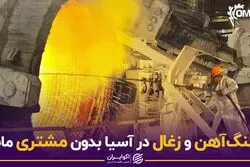 سنگ‌آهن و زغال‌ در آسیا بدون مشتری ماند