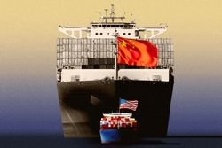 خیز ترامپ برای وضع تعرفه بر کشتی‌های چینی در بنادر آمریکا 