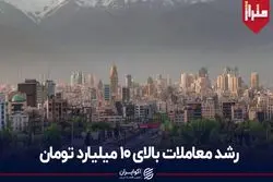 رشد معاملات واحدهای بالای 10 میلیارد تومان