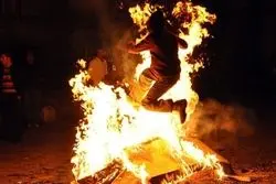 افزایش آلودگی هوا و صدا در آخرین سه شنبه سال 