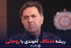 ریشه اختلاف آخوندی با روحانی
