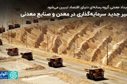 مسیر جدید سرمایه‌گذاری در معدن؛ فعالان به گوش باشند