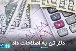 دلار تن به اصلاحات داد   