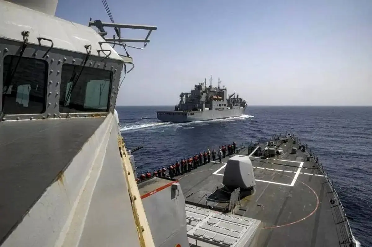 ورود یک ناو آمریکایی دیگر به خاورمیانه در پی افزایش تنش‌های تهران و ترامپ