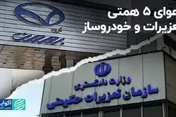 دعوای ۵ همتی تعزیرات و خودروساز