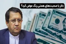 دلار با صحبت‌های همتی رنگ عوض کرد؟ 