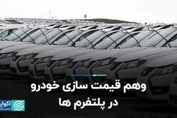 وهم قیمت‌سازی خودرو در پلتفرم‌ها