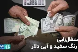 اشتغال‌زایی با رنگ سفید و آبی دلار