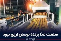 صنعت غذا برنده نوسان ارزی نبود