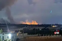 حملات اسرائیل به سوریه آغاز شد + عکس 