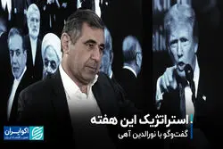 استراتژیک این هفته / گفت‌وگو با نورالدین آهی