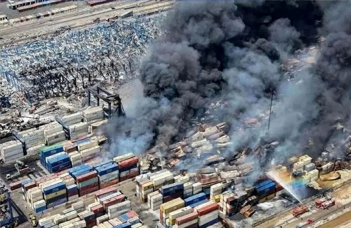 حضور مؤثر نفت سپاهان در عملیات امدادرسانی بندر شهید رجایی