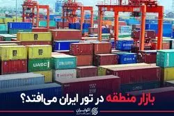 بازار منطقه در تور ایران می افتد ؟