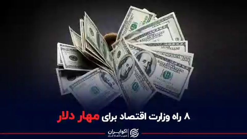 ۸ راه وزارت اقتصاد برای مهار دلار