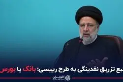 منبع تزریق نقدینگی به طرح رییسی؛ بانک یا بورس؟