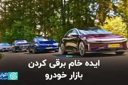 ایده خام برقی کردن بازار خودرو