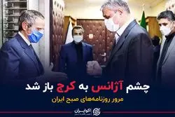  چشم آژانس به کرج باز شد