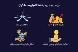 بودجه ۱۴۰۵ چه بلایی سر انگیزه صنعت می‌آورد؟
