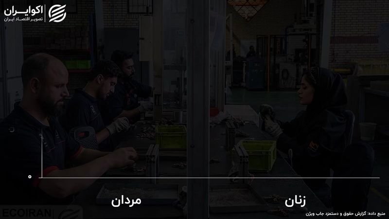 شکاف جنسیتی دستمزدها در ایران