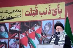 هشدار رئیسی به اسرائیل / جنگ با سنگ به جنگ با موشک بدل شده است