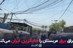 عراق برق عربستان را جایگزین ایران می‌کند