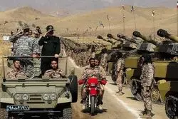 عبور یگان‌های سپاه پاسداران از رود ارس