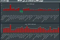 رکورد دو ساله تورم خوراکی‌ها شکست