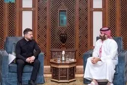  ولودیمیر زلنسکی با محمد بن سلمان دوباره دیدار کرد+ جزئیات