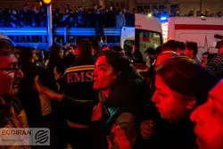 آتش سوزی بیمارستان گاندی