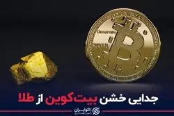 جداییِ خشن بیت‌کوین از طلا