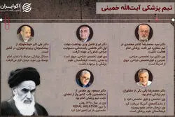 اینفوگرافیک | تیم پزشکی امام خمینی چه کسانی بودند؟